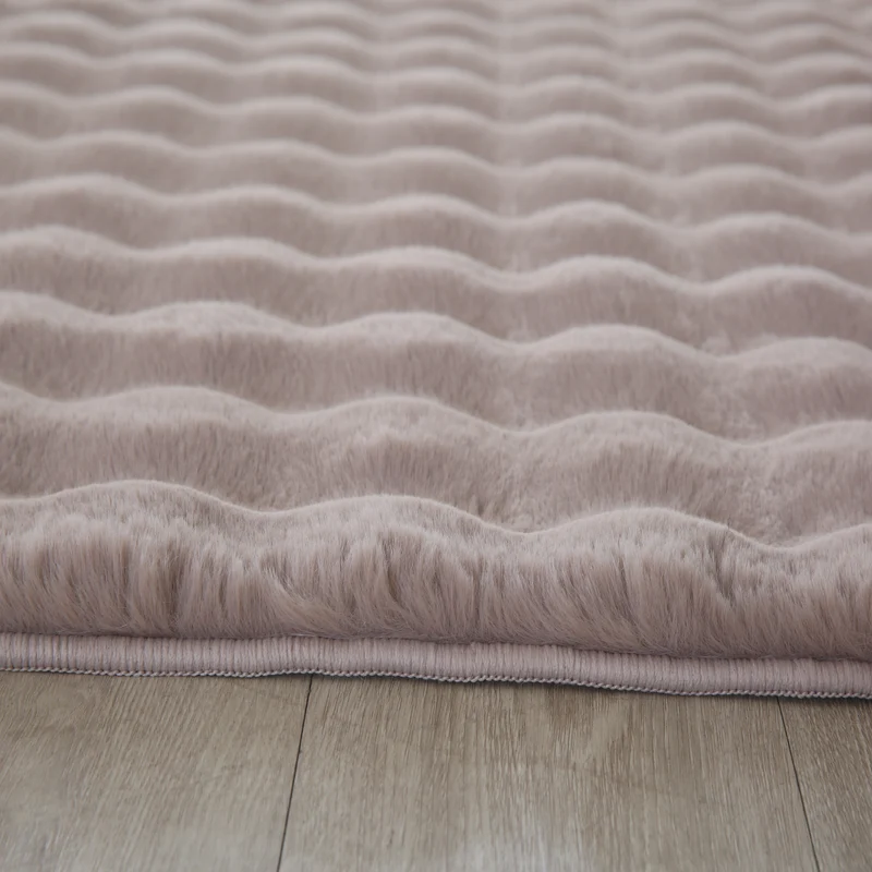 Hochflor-Teppich Einfarbig – Waschbar & Weich | Maschinenwaschbar bei 30°C