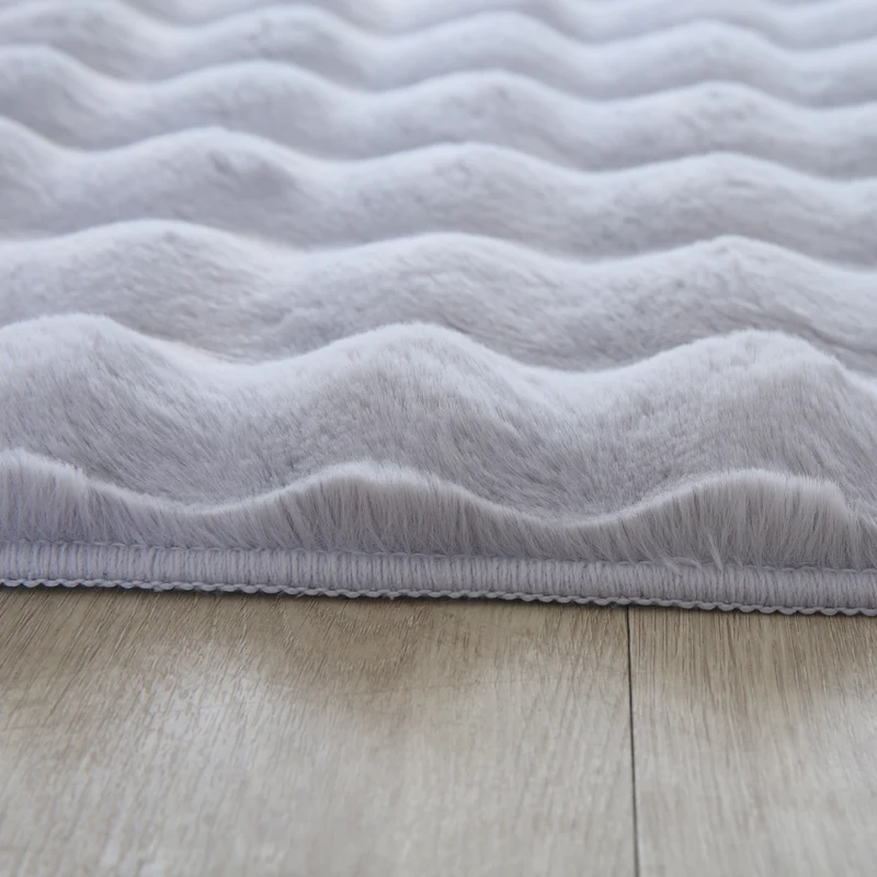 Hochflor-Teppich Einfarbig – Waschbar & Weich | Maschinenwaschbar bei 30°C