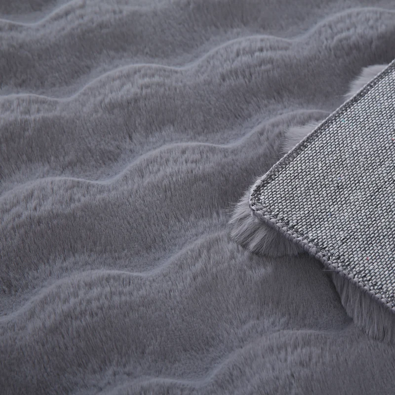 Hochflor-Teppich Einfarbig – Waschbar & Weich | Maschinenwaschbar bei 30°C