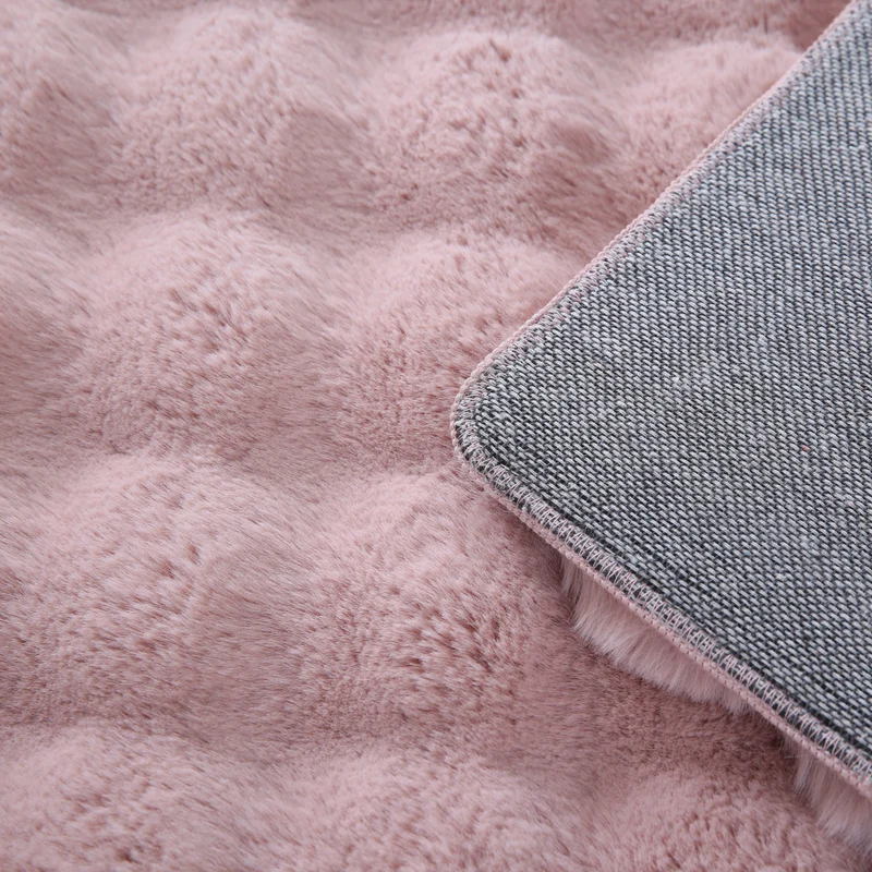 Hochflor-Teppich Einfarbig – Waschbar & Weich | Maschinenwaschbar bei 30°C