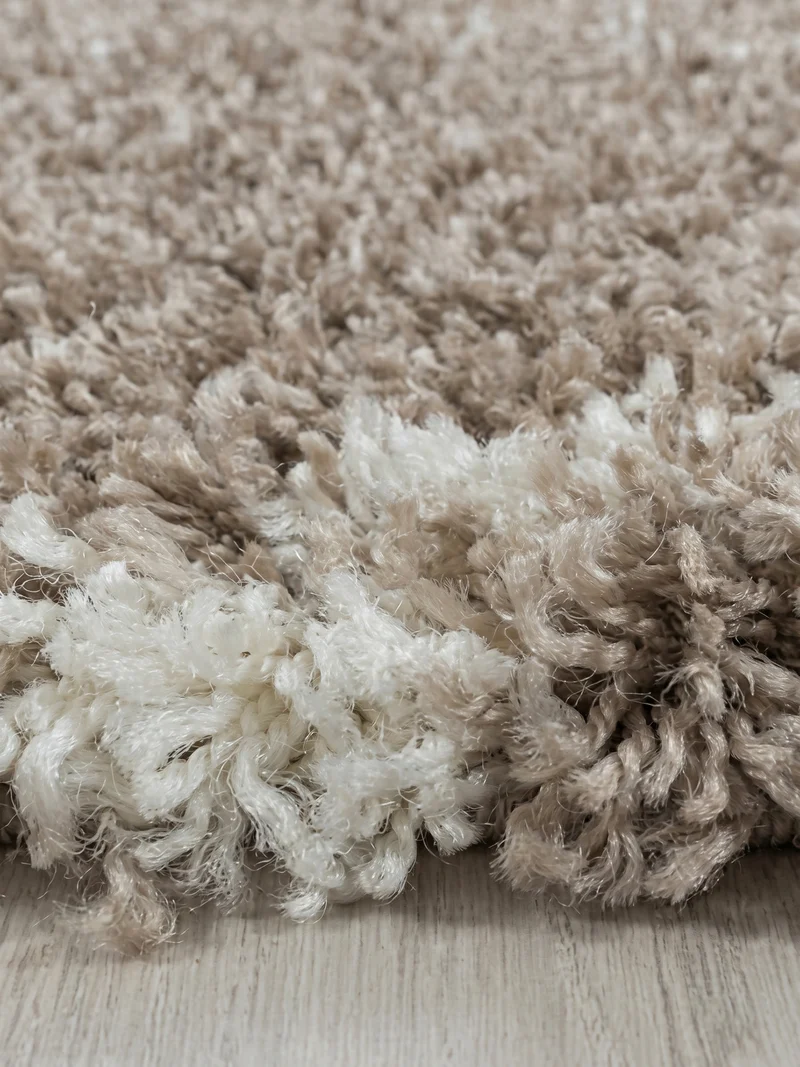 Shaggy Hochflor-Teppich Geometrisch – Waschbar & Flauschig | 3,00 cm Florhöhe für Barfußkomfort