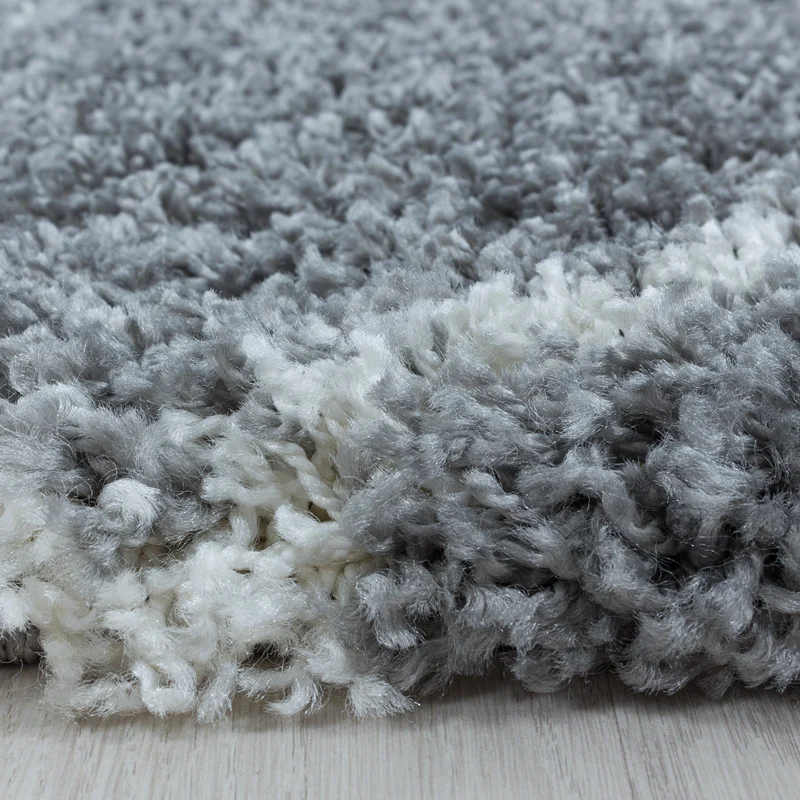 Shaggy Hochflor-Teppich Geometrisch – Waschbar & Flauschig | 3,00 cm Florhöhe für Barfußkomfort