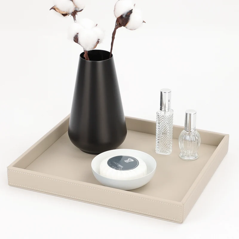 Kunstleder Tablett Brownie TAB R