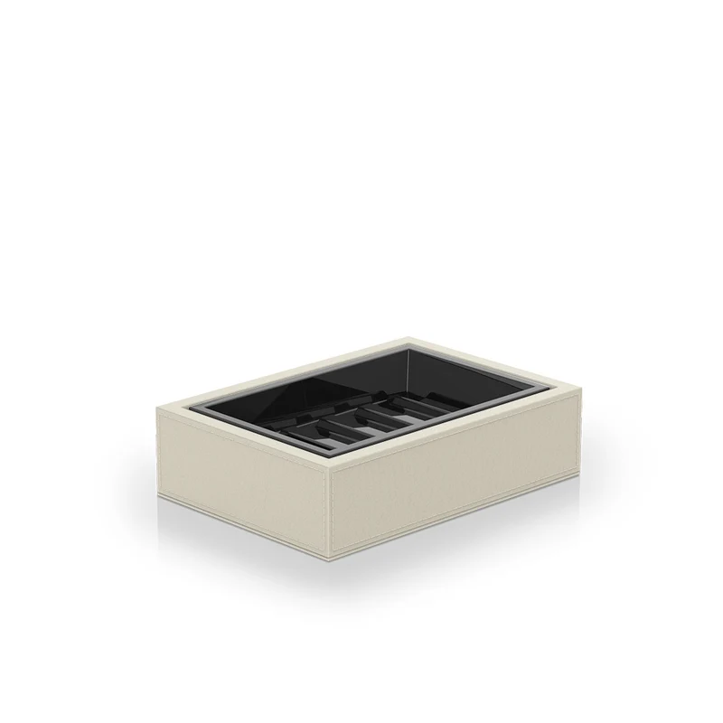 Kunstleder Seifenschale Brownie STS