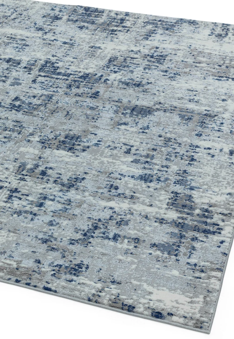 Teppich Velours mit Metallic-Glanz abstrakt robust pflegeleicht