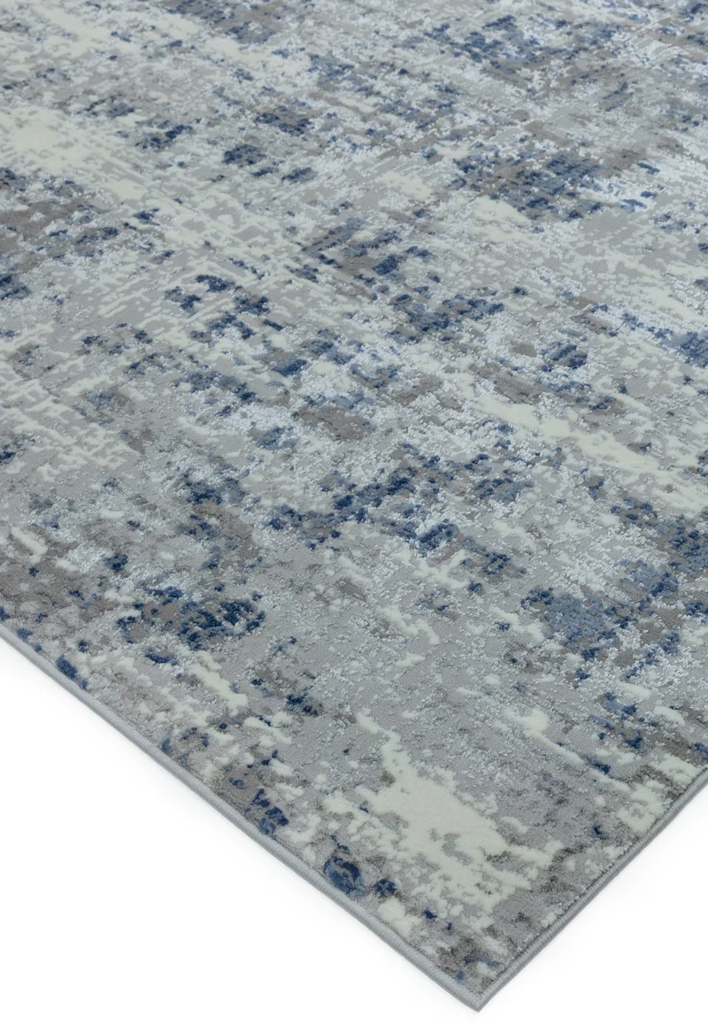 Teppich Velours mit Metallic-Glanz abstrakt robust pflegeleicht