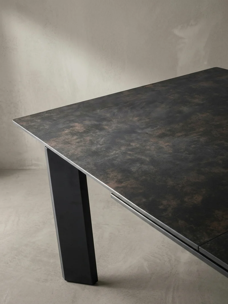 Esstisch Ausziehbar Keramik Glas Marmoroptik 180-240