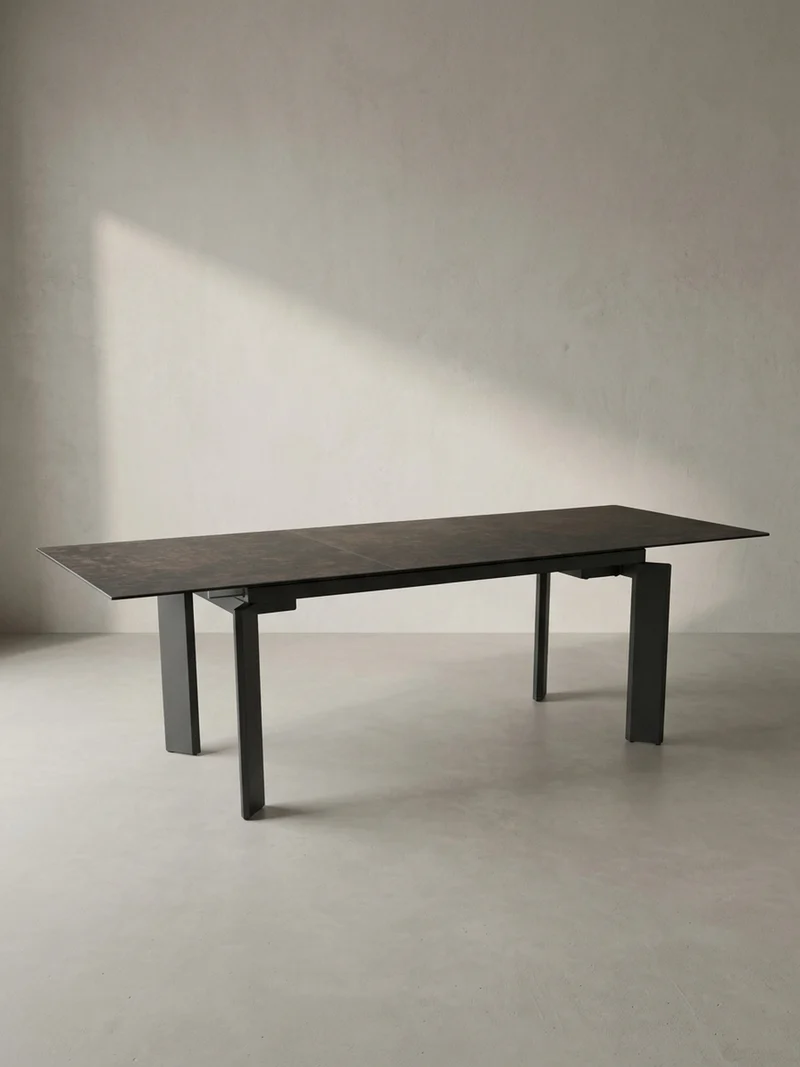 Esstisch Ausziehbar Keramik Glas Marmoroptik 180-240