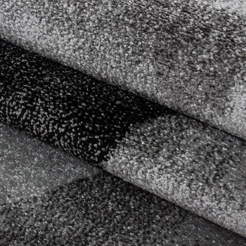 Kurzflor-Teppich Farbverlauf – Waschbar & Strapazierfähig | Frisée-Garn für Lebendige Textur