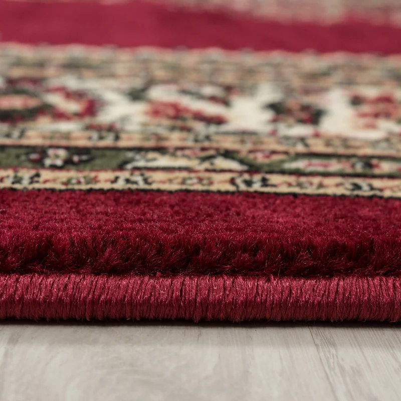 Kurzflor-Teppich Orient Medaillon – Waschbar & Strapazierfähig | 1,20 cm Florhöhe
