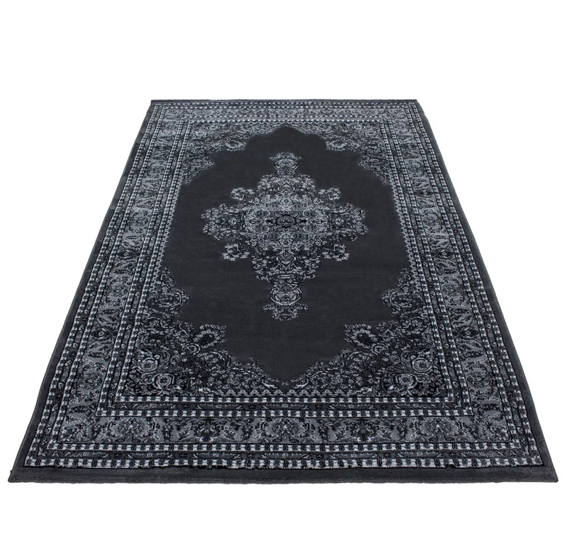 Kurzflor-Teppich Orient Medaillon – Waschbar & Strapazierfähig | 1,20 cm Florhöhe
