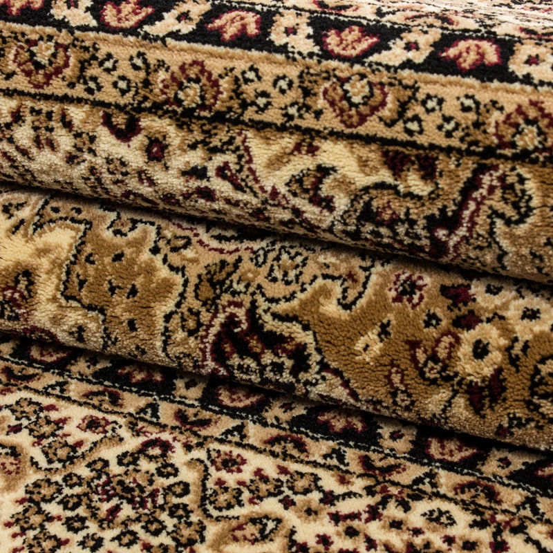 Kurzflor-Teppich Orient – Waschbar & Strapazierfähig | Dicht Gewebt in Premiumqualität
