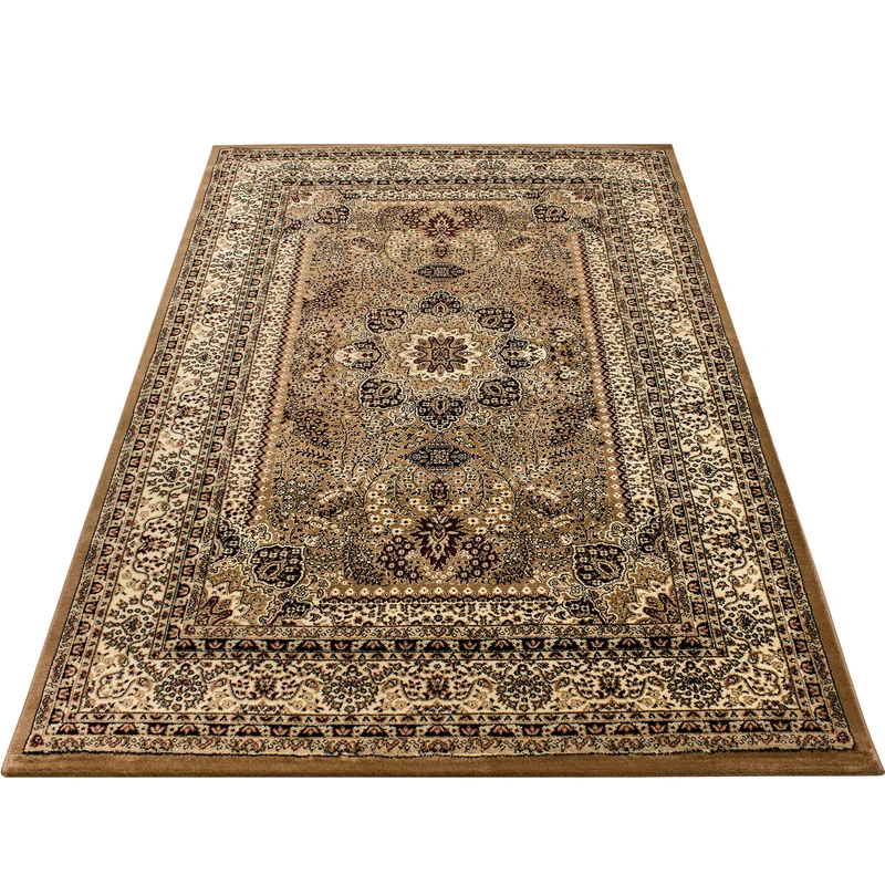 Kurzflor-Teppich Orient – Waschbar & Strapazierfähig | Dicht Gewebt in Premiumqualität