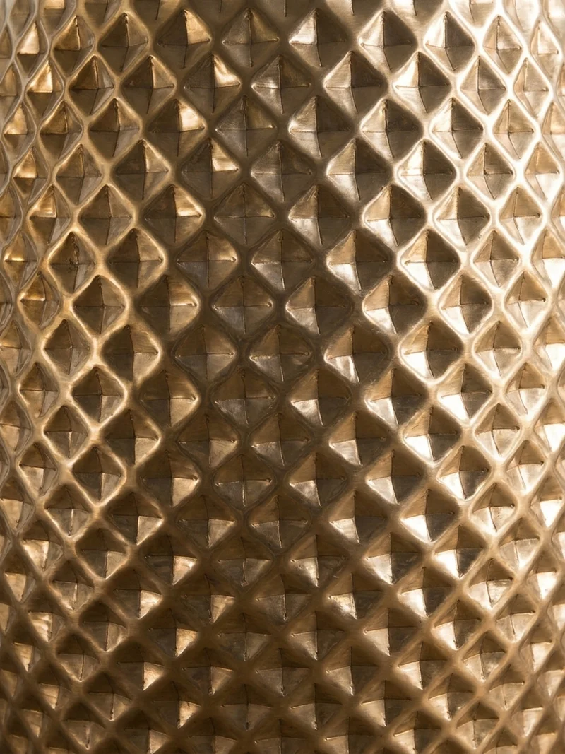 Beistelltisch Aluminium Hammerschlag Rund Kratzfrei