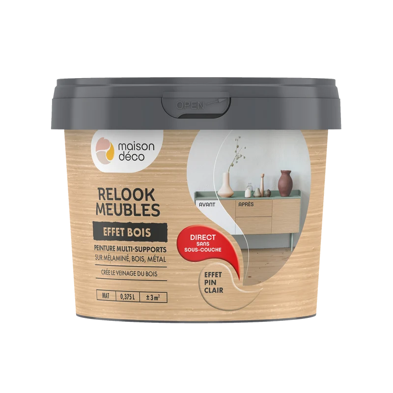 RELOOK MEUBLES EFFET BOIS