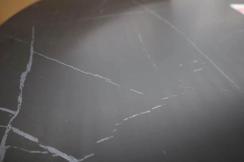 Couchtisch Marmor Optik + Spider Gestell