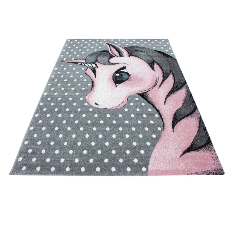 Kinderteppich Einhorn – Waschbar & Strapazierfähig für Kinderzimmer
