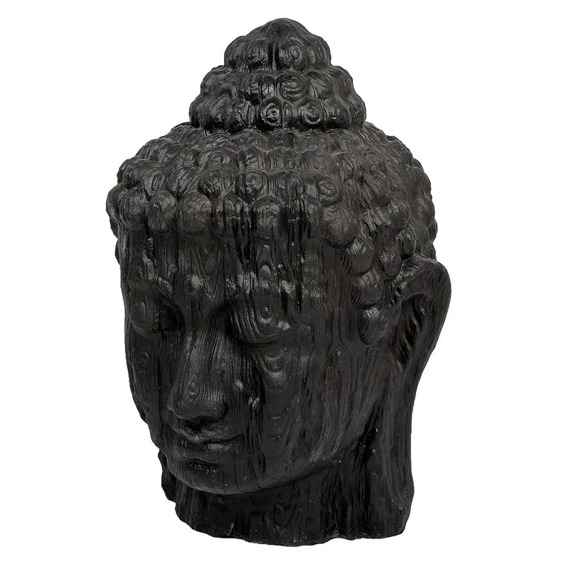Buddha Kopf BESAR-L ca. H110cm Schwarz
