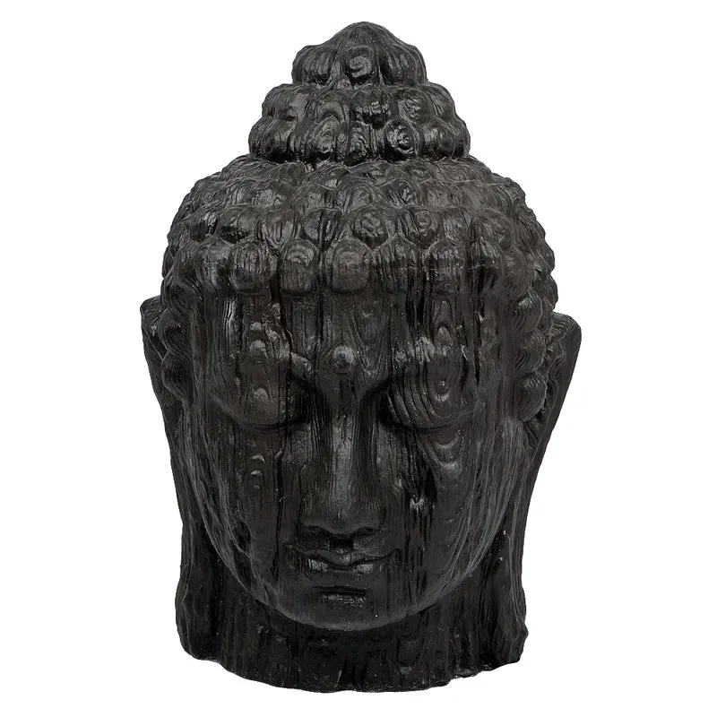Buddha Kopf BESAR-L ca. H110cm Schwarz