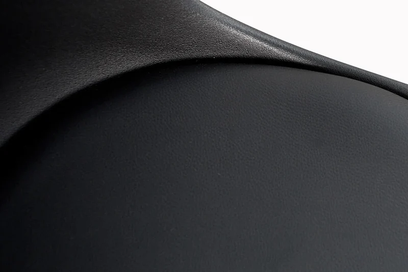 4er Set Design-Klassiker Stuhl NORWAY schwarz-silber