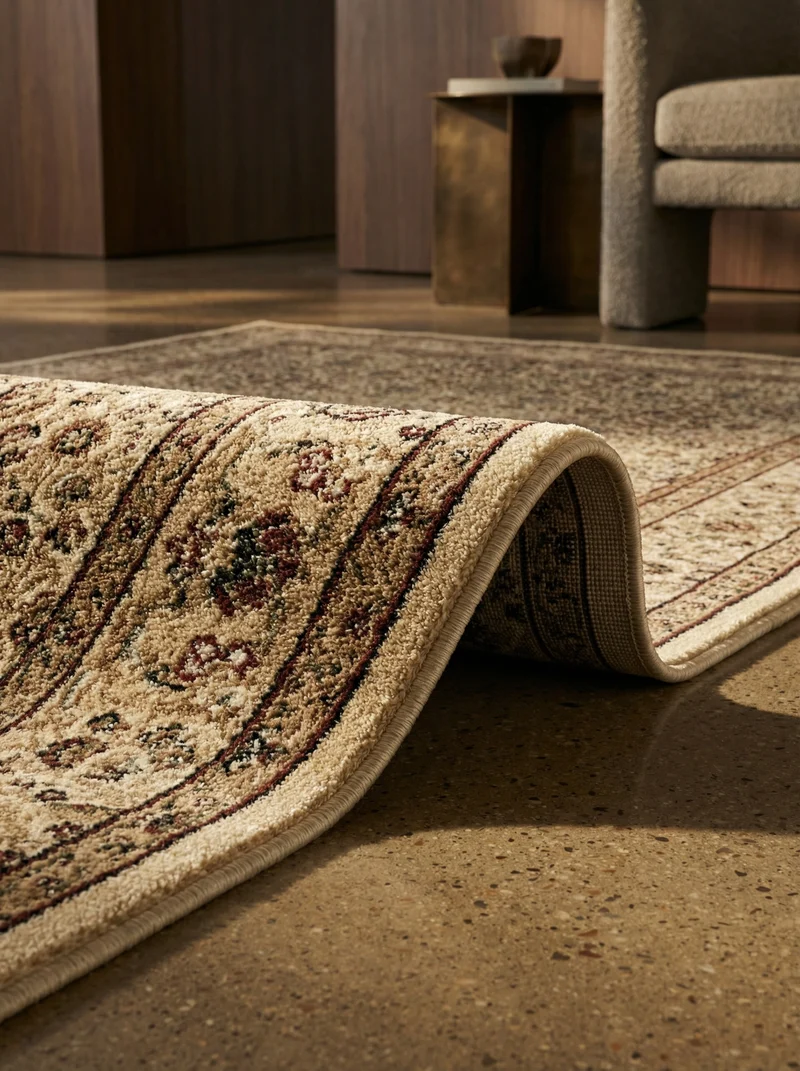 Kurzflor-Teppich Orientalisch – Waschbar & Strapazierfähig | Dicht Gewebt für Langlebigkeit