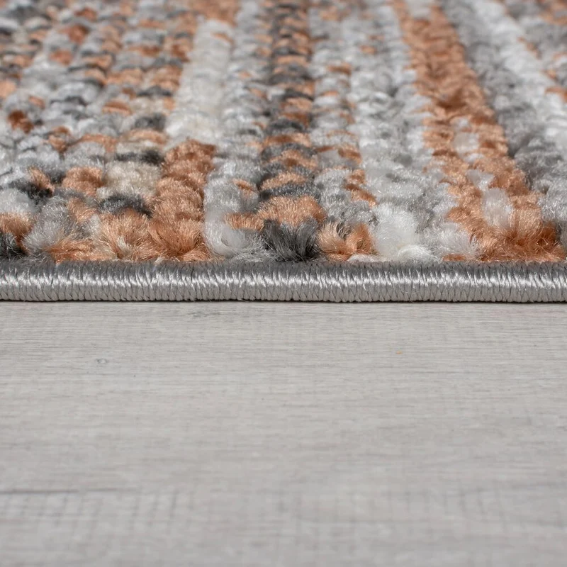 Teppich Streifen-Design, strapazierfähig
