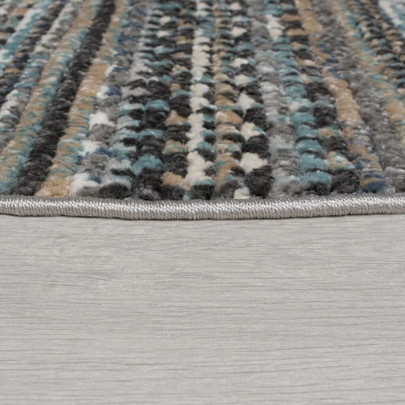 Teppich Streifen-Design, strapazierfähig