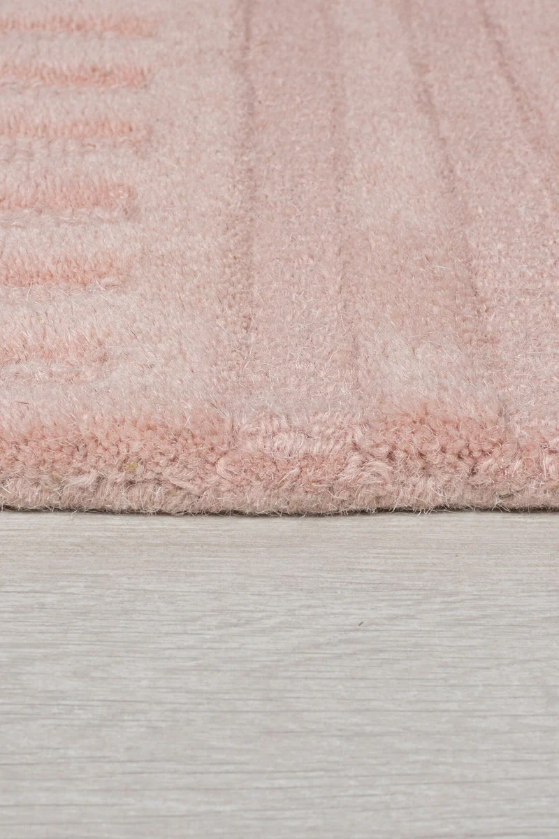 Wollteppich Zen-Relief · 100 % Wolle · 14 mm Mittelflor