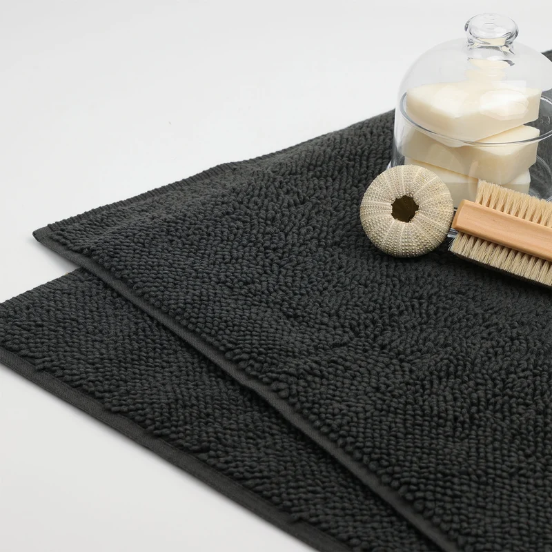 Badteppich Twist Anthrazit