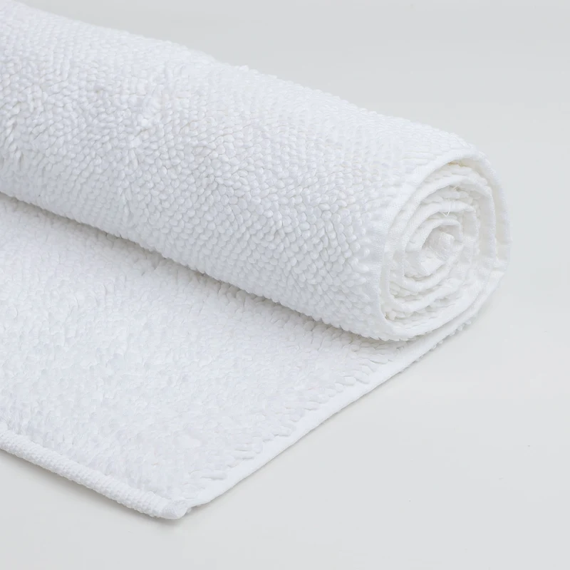 Badteppich Twist Weiß