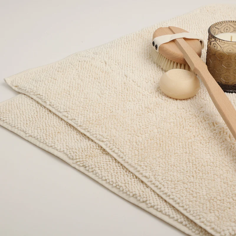Badteppich Twist Creme