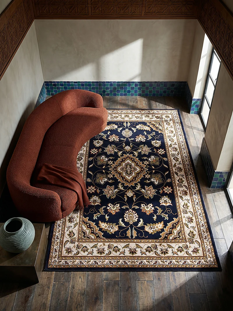 Orientteppich klassisch floral, strapazierfähig