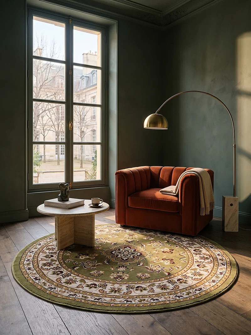 Orientteppich klassisch floral, strapazierfähig