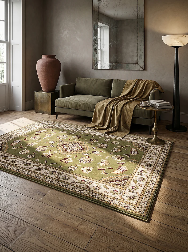 Orientteppich klassisch floral, strapazierfähig