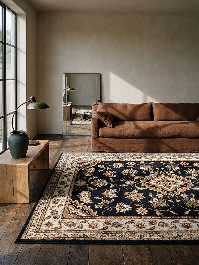 Orientteppich klassisch floral, strapazierfähig