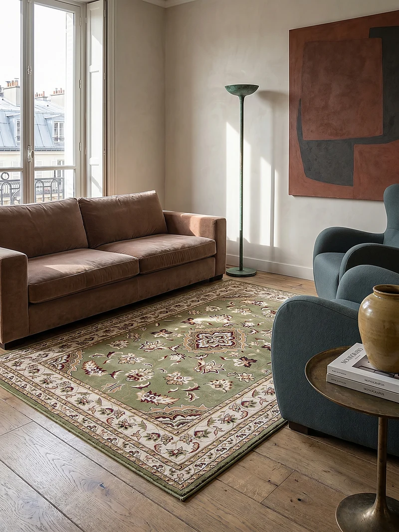 Orientteppich klassisch floral, strapazierfähig