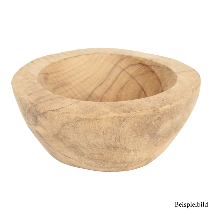 Teak Schale PREMIO ca. D15cm Natural
