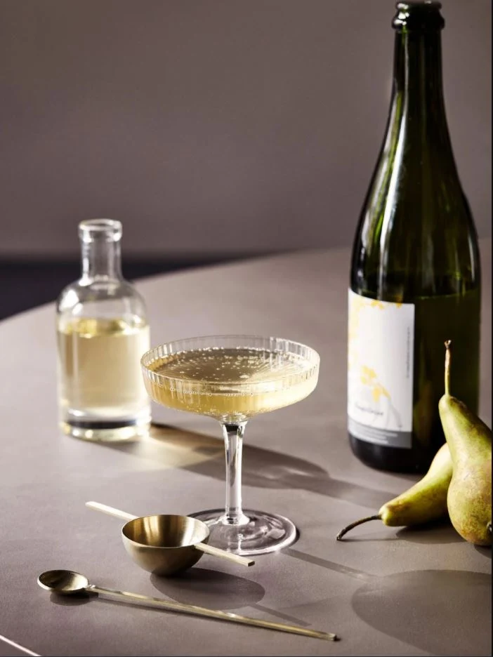 Ferm Living Ripple Champagne Saucers Set of 2