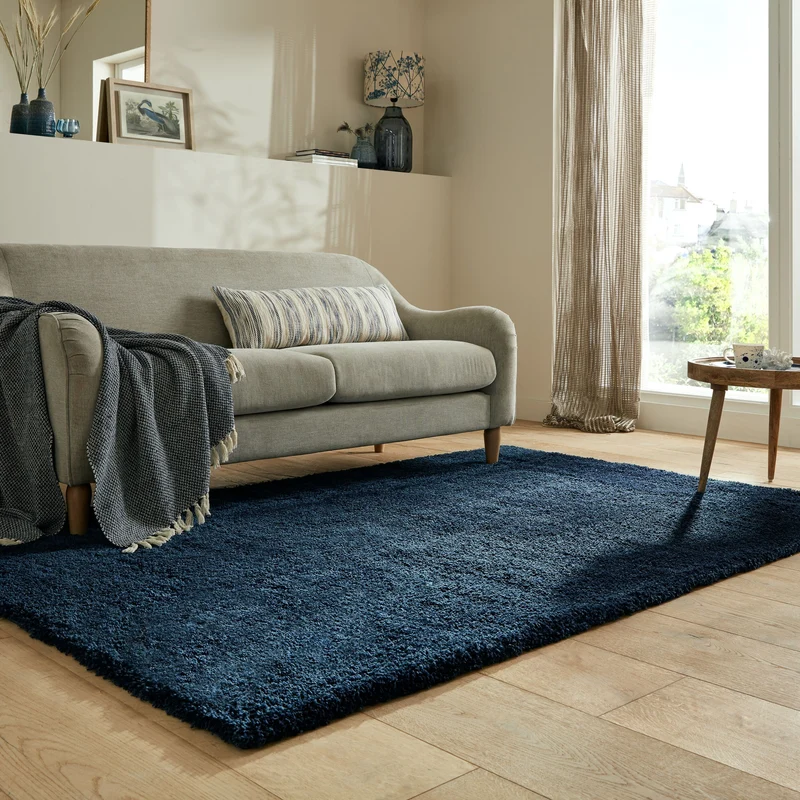 Teppich Hochflor Shaggy-Design, teddyweich