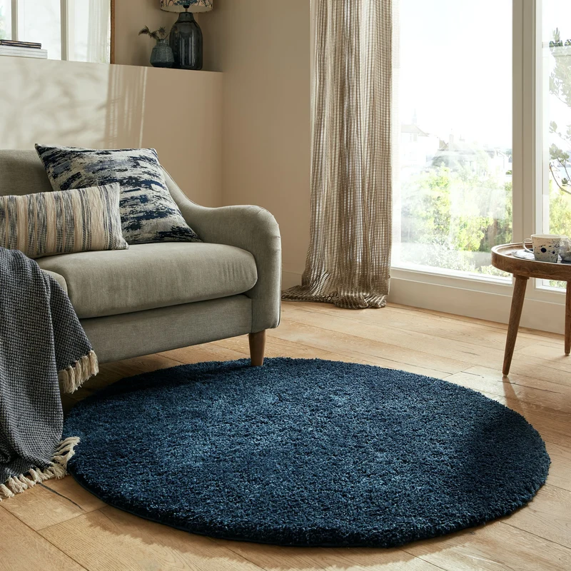 Teppich Hochflor Shaggy-Design, teddyweich