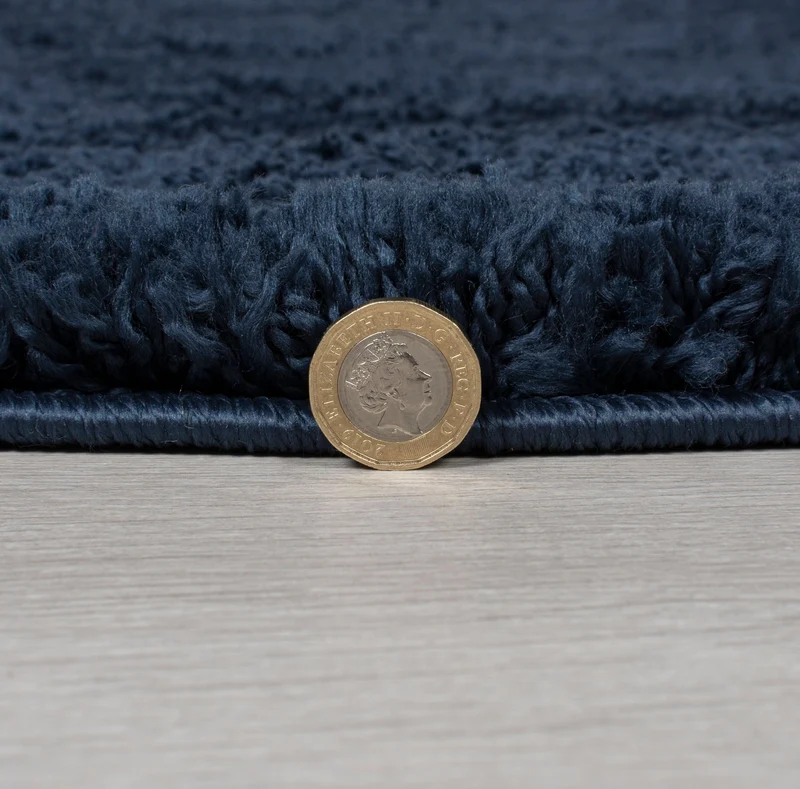Teppich Hochflor Shaggy-Design, teddyweich