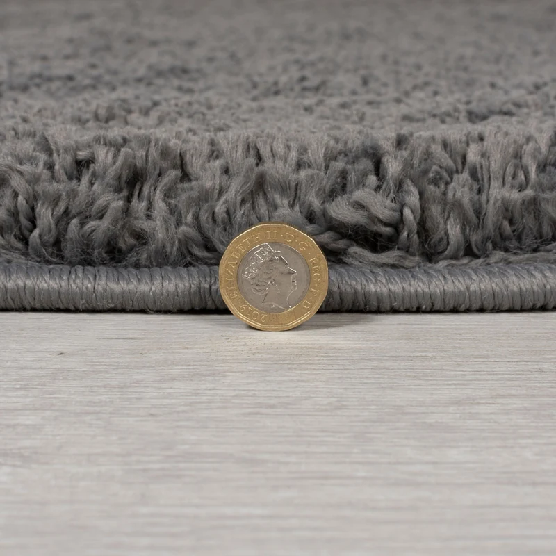 Teppich Hochflor Shaggy-Design, teddyweich