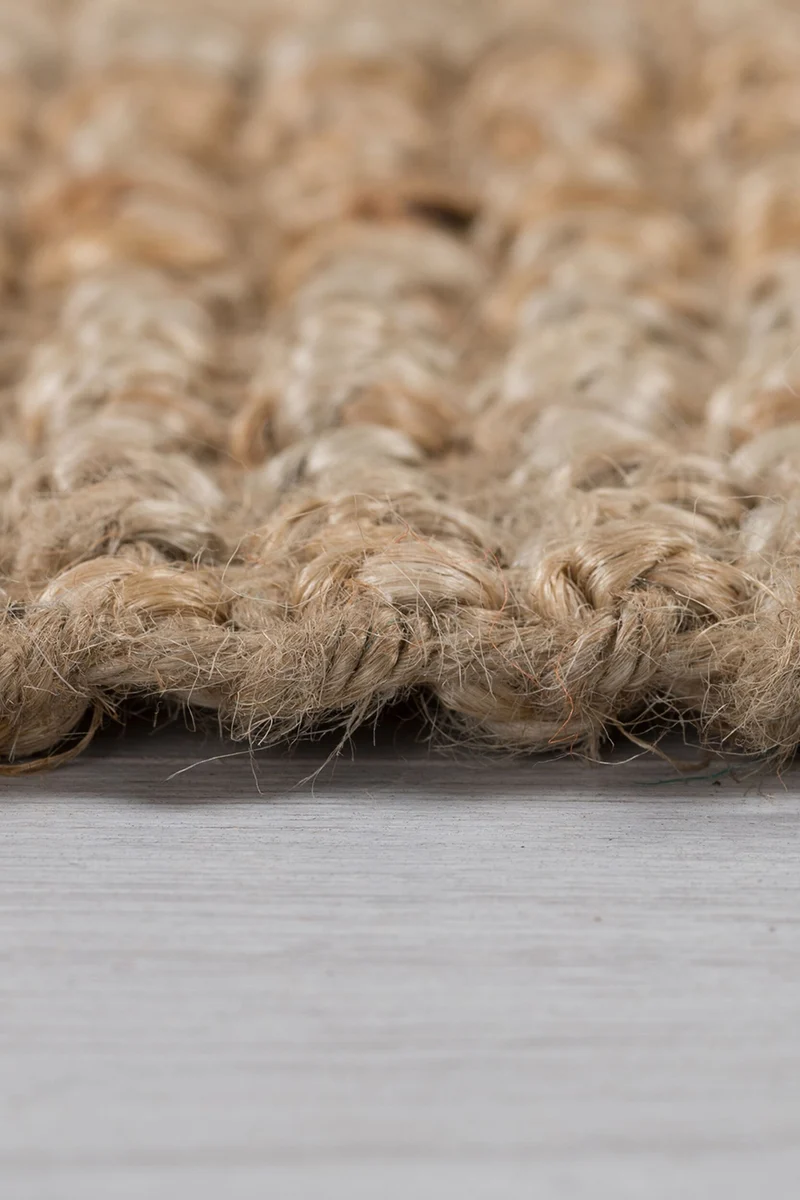 Teppich Jute Wende-Design, strapazierfähig