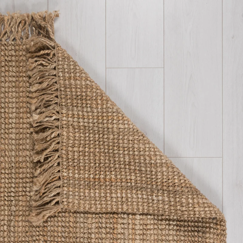 Teppich Jute Wende-Design, strapazierfähig