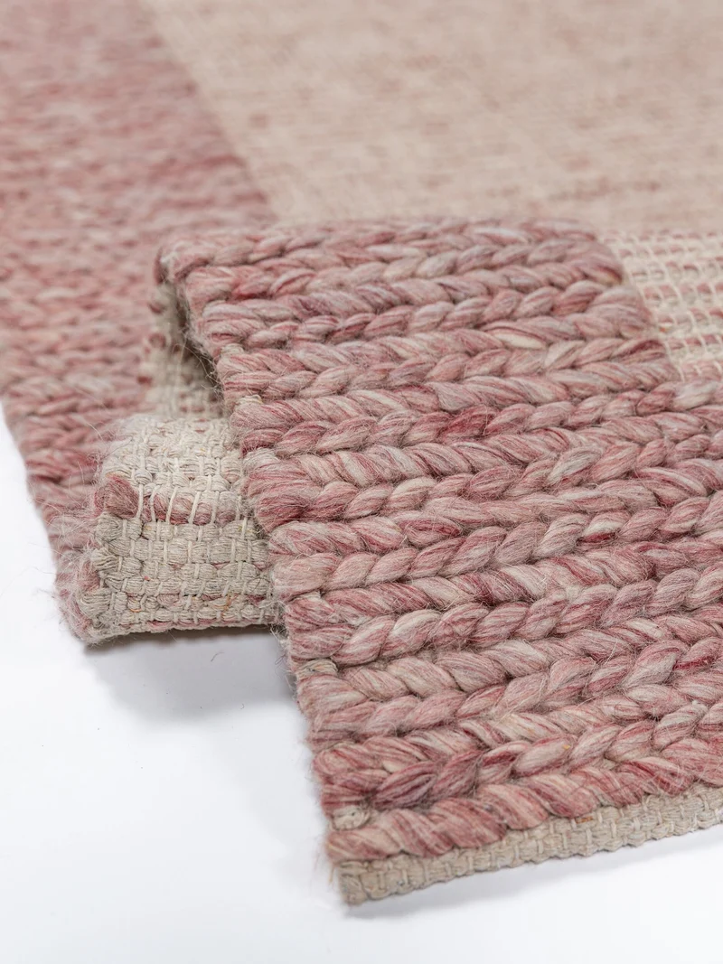 Wollteppich Strickstruktur · 69-78 % Wollanteil · 6 mm Kurzflor