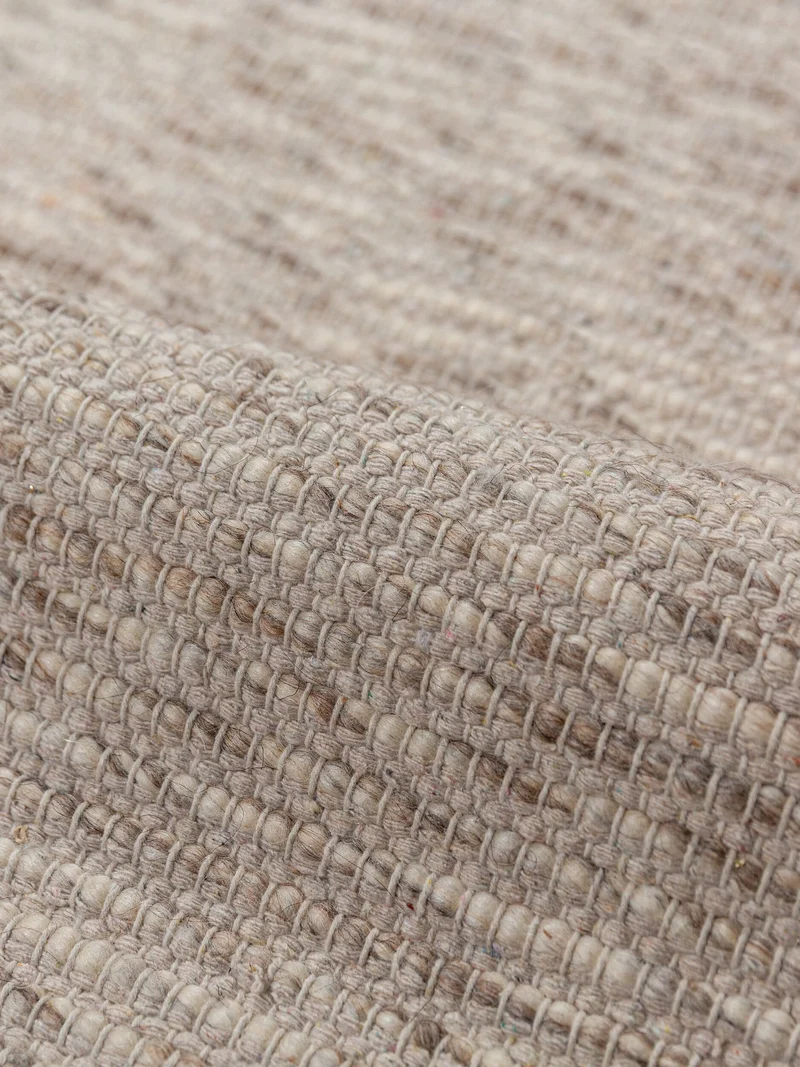 Wollteppich Strickstruktur · 69-78 % Wollanteil · 6 mm Kurzflor