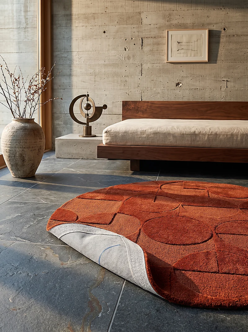 Wollteppich Geometrisches-Design, naturfarben NOAH