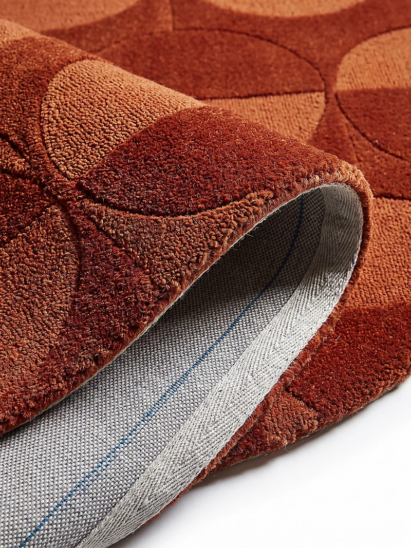 Wollteppich Geometrisches-Design, naturfarben NOAH
