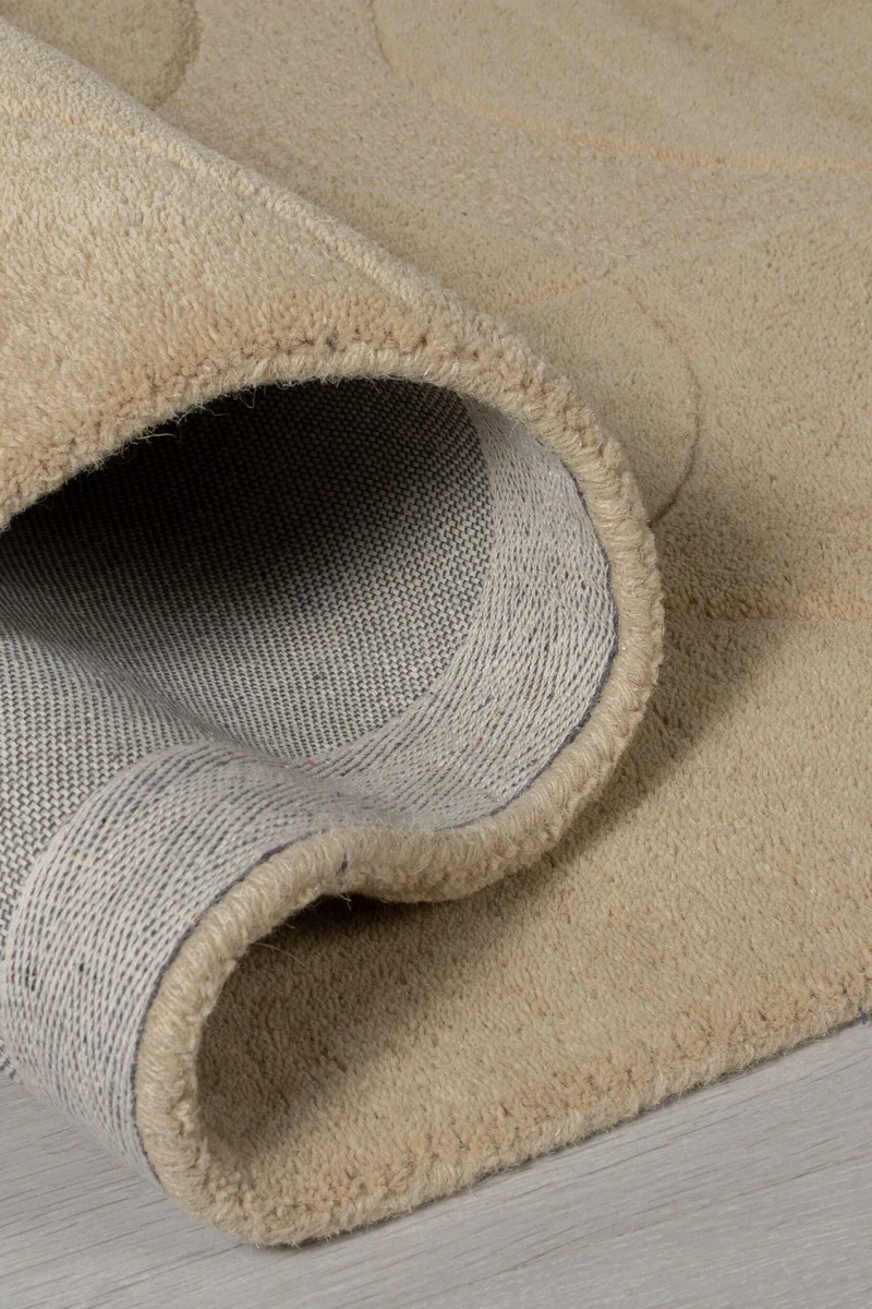 Wollteppich Geometrisches-Design, naturfarben NOAH