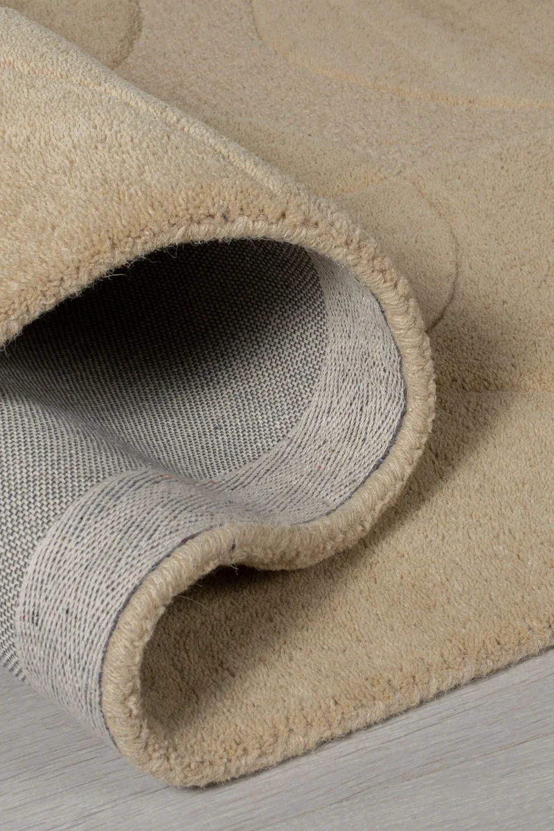 Wollteppich Geometrisches-Design, naturfarben NOAH